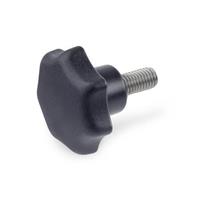 GN 6336.5 Star Knob Plastic